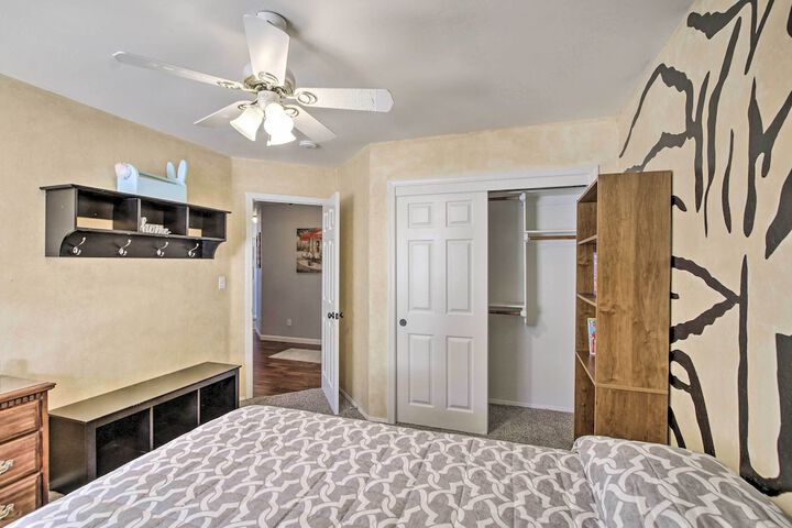 Welcoming Tehachapi Home w / Deck & Grill!