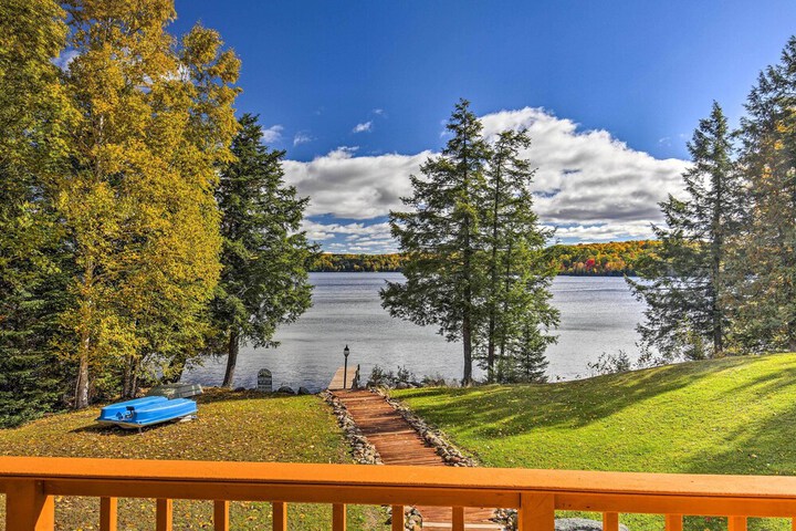 Secluded Lakehouse w / Private Dock + Serene Views!