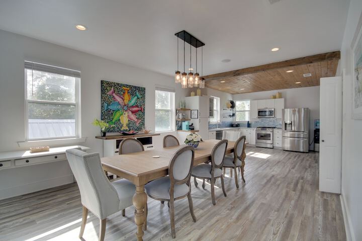 Sunny Waveland Home Rental w / Pool: Walk to Beach!