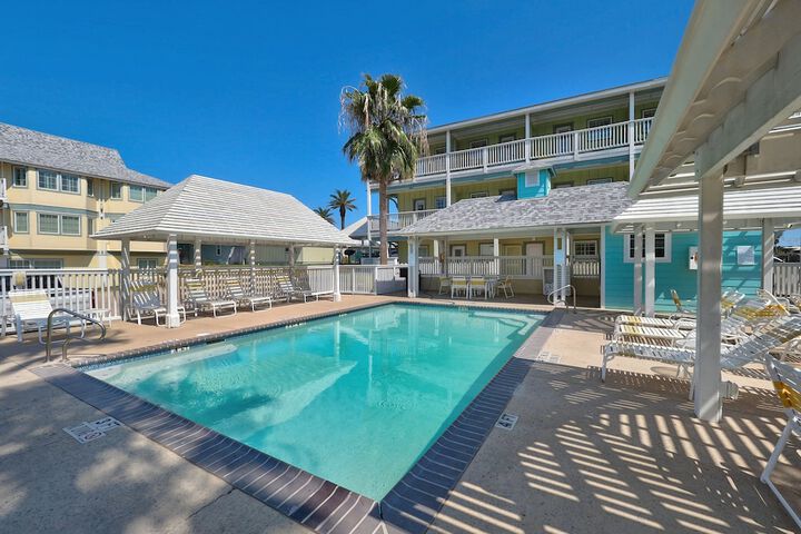 Seashell Village Resort near the beach with kitchens