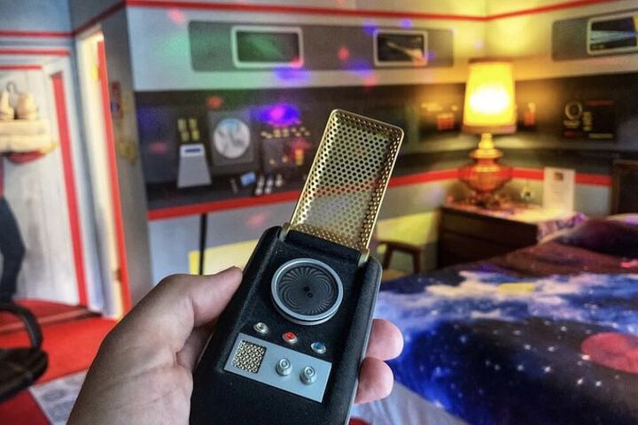 The Star Trek - USS Enterprise Room at the Itty Bitty Inn