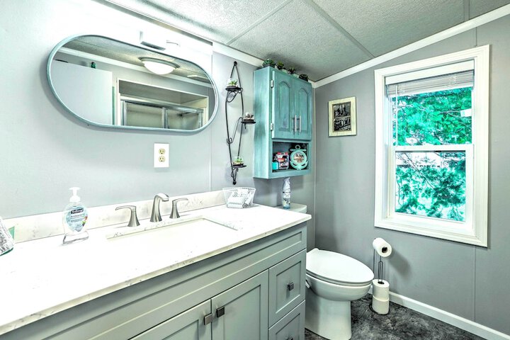 Riverfront Home w / Dock 6 Mi to Cheboygan!
