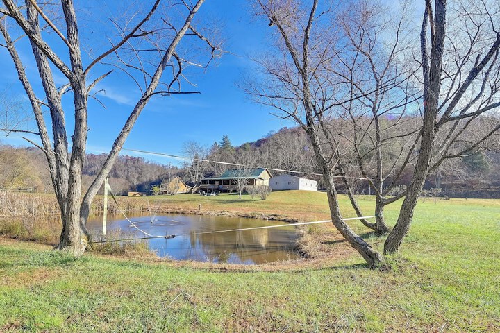 Secluded Retreat: Bbq Lawn Games, & Fire Pit!