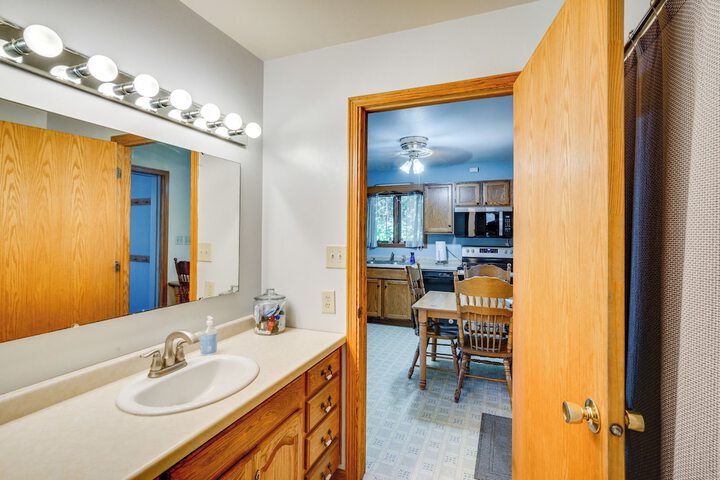 Waterfront Fond du Lac Home on Deneveu Lake!