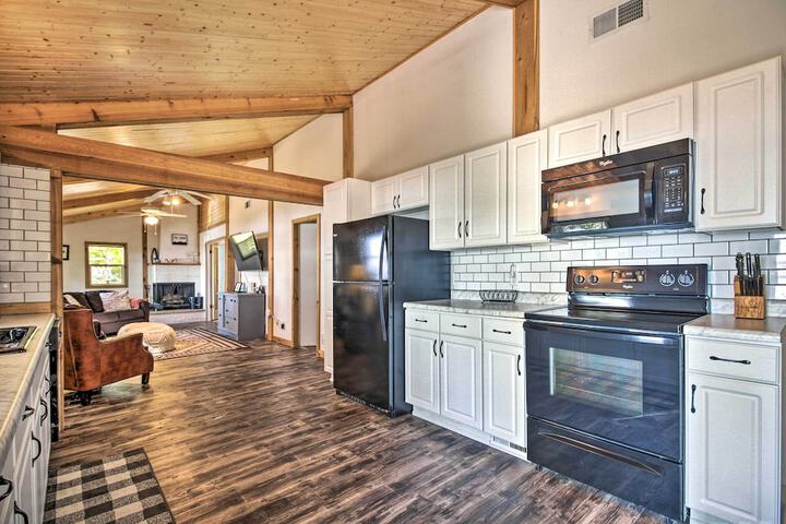 Waterfront Onamia Retreat w / Dock & Fire Pit!