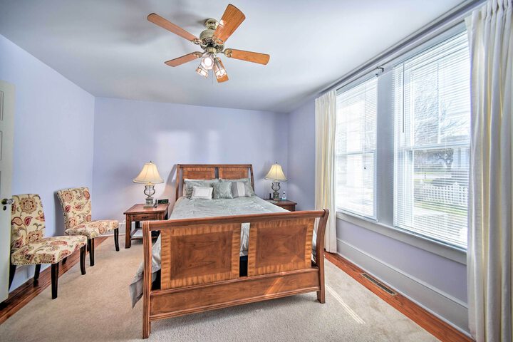 Edenton Vacation Rental w / Patio: Walk Downtown