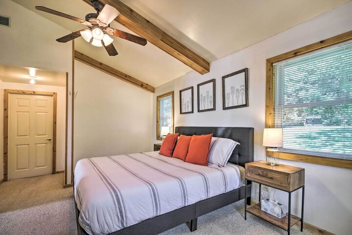 Waterfront Onamia Retreat w / Dock & Fire Pit!