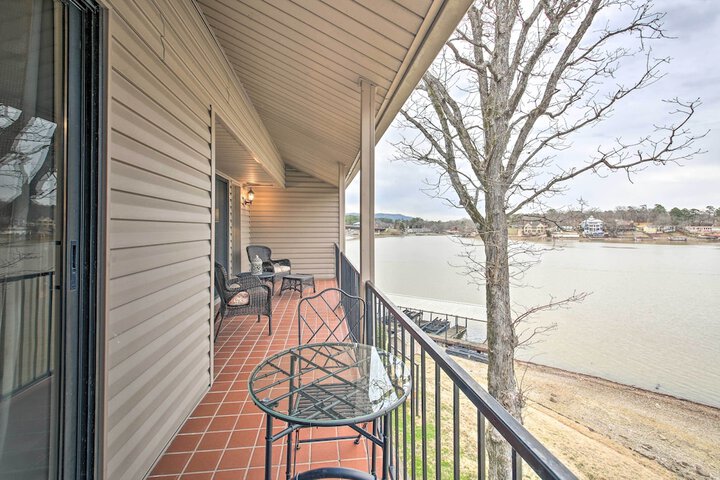 Boat Slip: Lake Hamilton Condo in Hot Springs!
