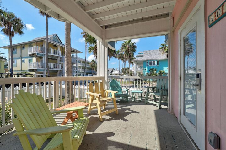 Seashell Village Resort near the beach with kitchens