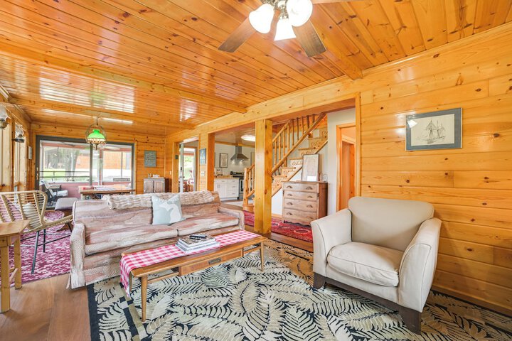 Riverfront Cheboygan Cabin w / Kayaks & Dock!