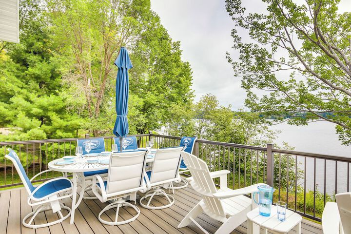Lakefront Rhinelander Cottage w / Private Dock!