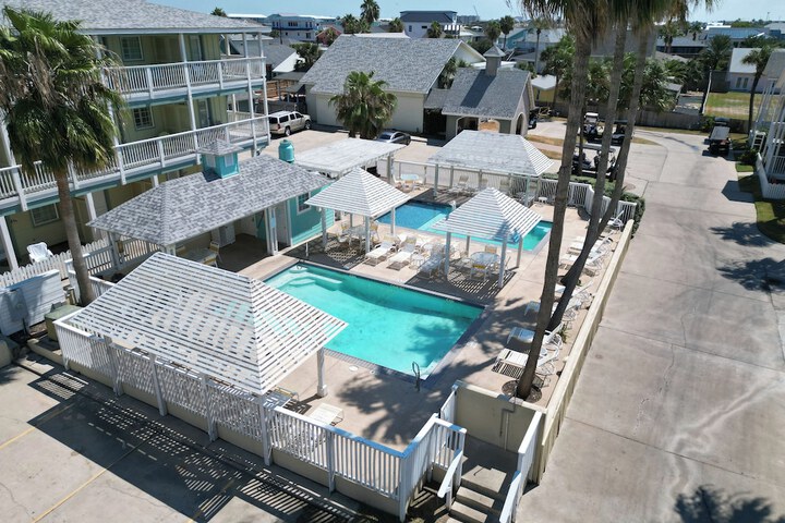 Seashell Village Resort near the beach with kitchens