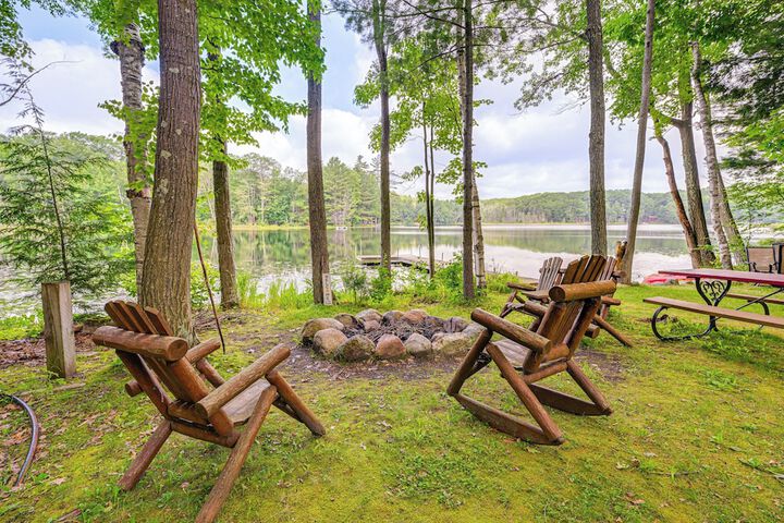 Lakefront Home w / Private Beach in Rhinelander!