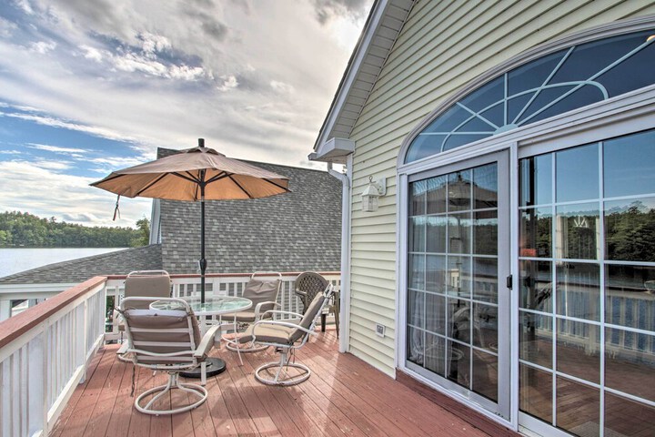 Waterside Haven on Milton Pond w / Deck & Boat Dock