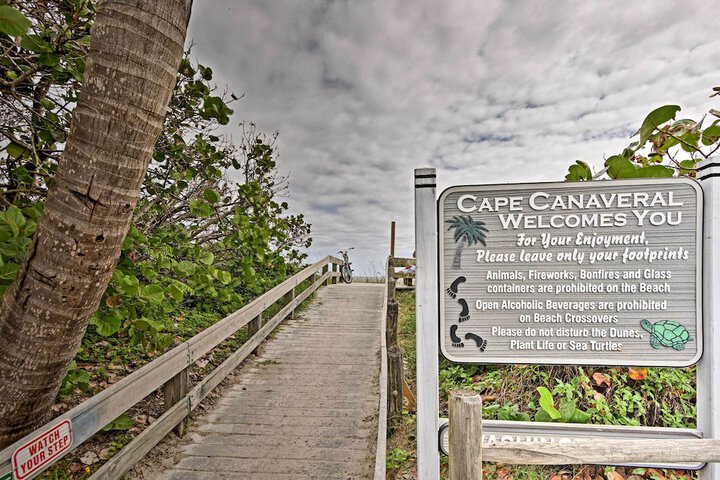 Cape Canaveral Cottage w / Pool - Walk to Beach!