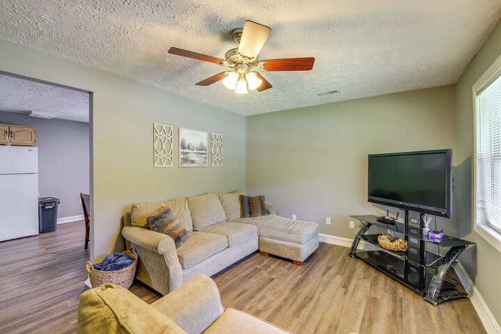 Huntsville Vacation Rental w / Fire Pit