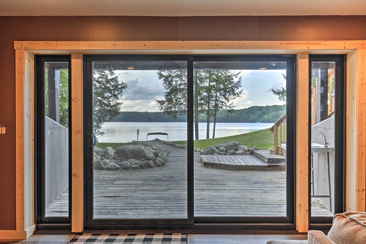 Secluded Lakehouse w / Private Dock + Serene Views!