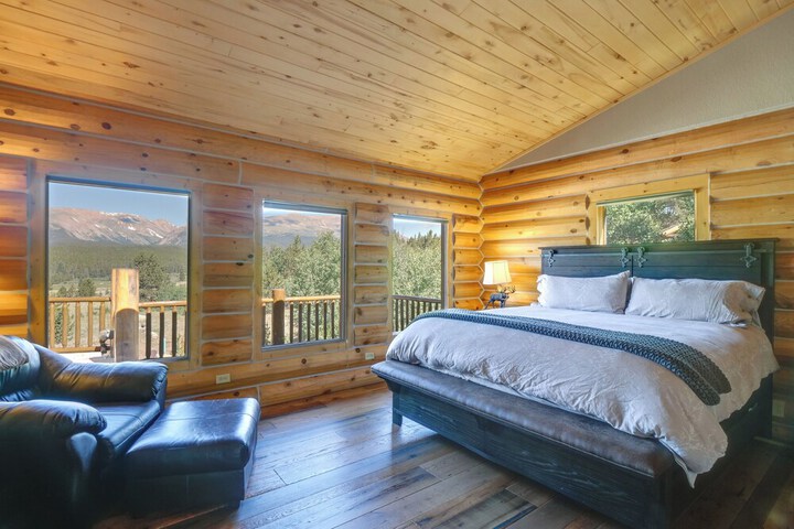 Alma Mountain Getaway w / Private Hot Tub & Views