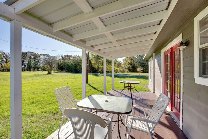 Waterfront Home at Lake Fork w / Boardwalk