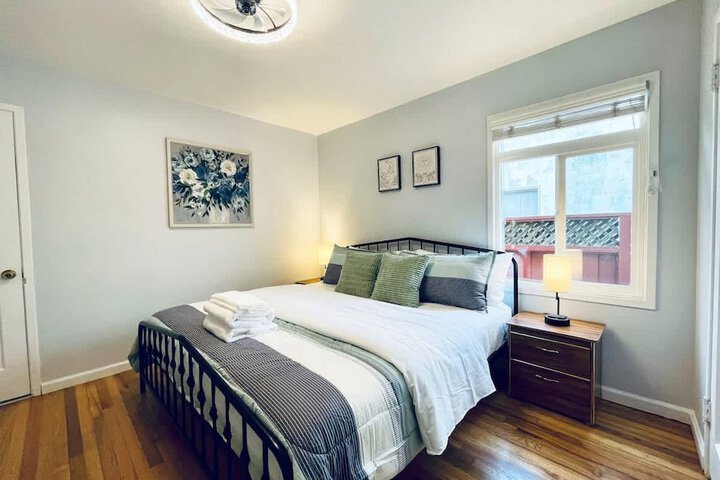 Sanmateo Cozy Central 3b1b Home Garage Parking AC