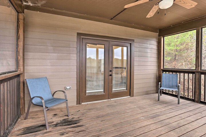Lake Mitchell Vacation Home w / Dock & Water Slide