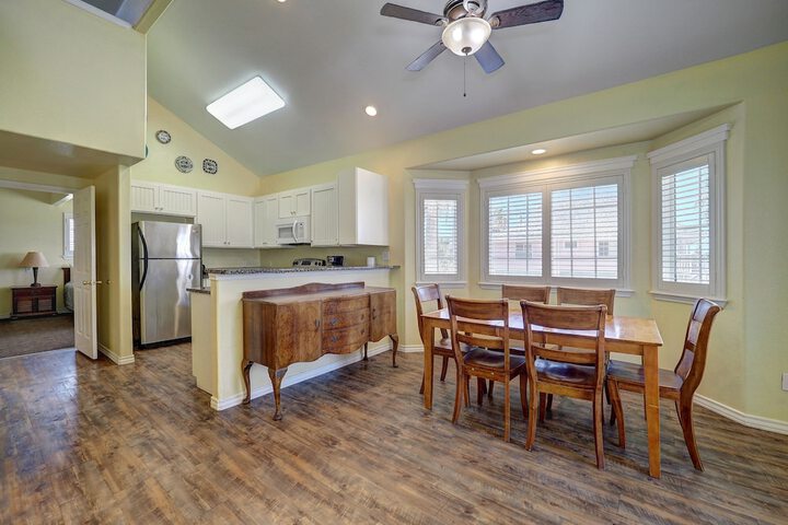 Seashell Village Resort near the beach with kitchens
