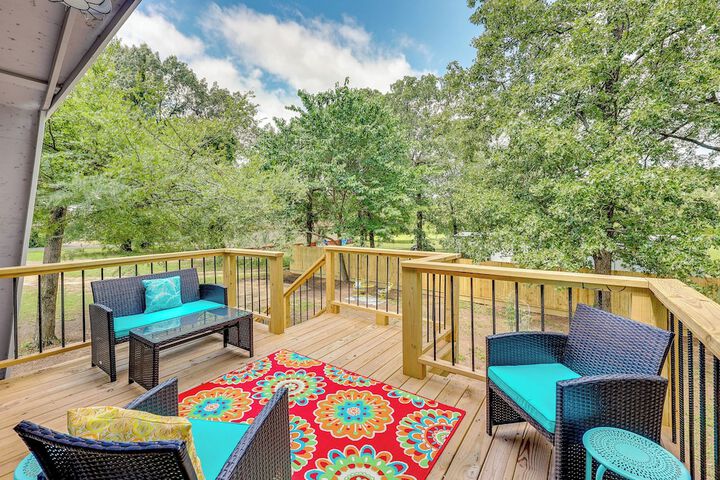 Family-friendly Broken Bow Home w / Grill!