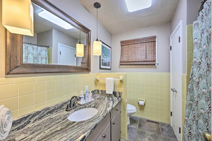 Hot Tub & Dock: Lakefront Home in Hot Springs