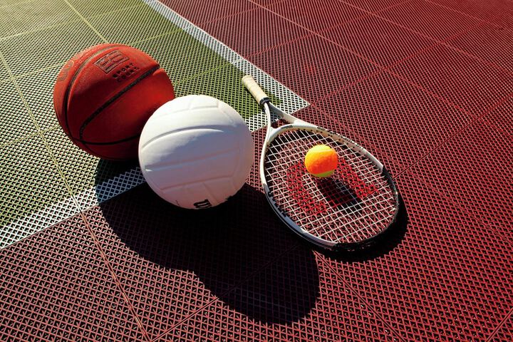 Tennis and Basketball Courts 42 of 44