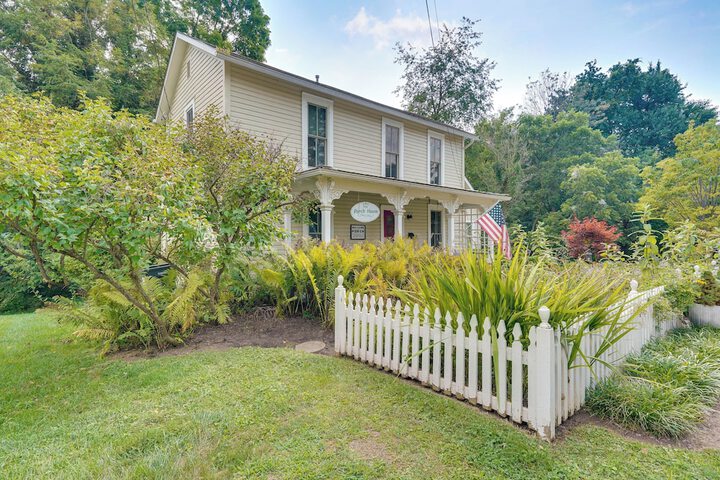 the Porch House Located in Historic Village