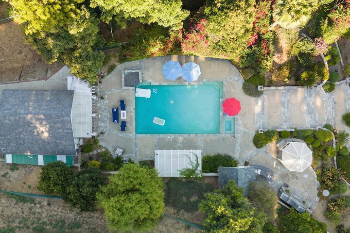 Luxury LA Garden Estate Private Pool Hottub Tennis