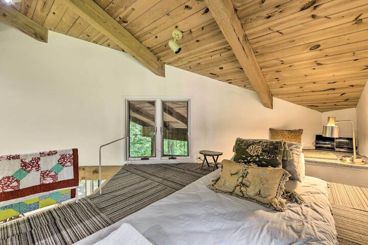 Tree-lined Robbinsville Studio Near Trails!