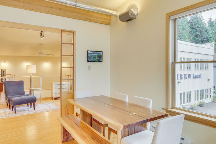 Custom Harborside Loft in the Heart of Ketchikan
