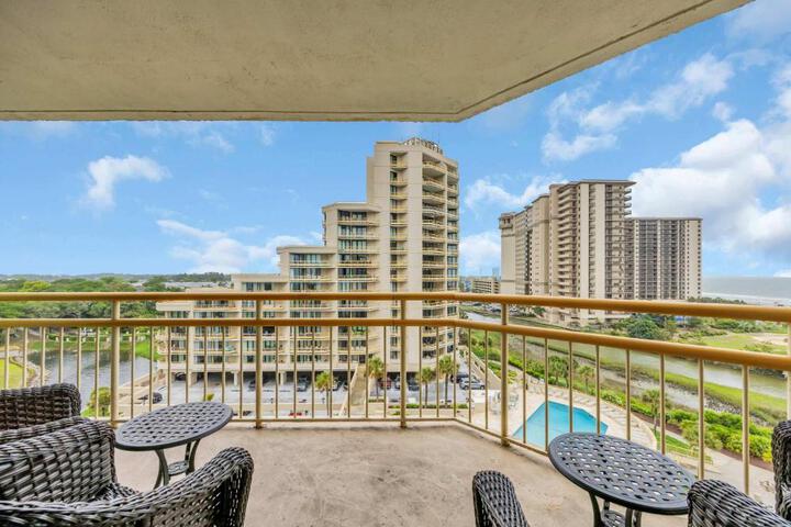 Oceanfront Condo Huge Pools Top Rated Ocean Creek Resort