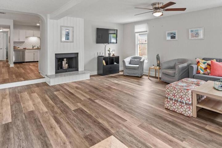 SunKissed in St. Pete is a 3 BR Home with Heated Pool and great outdoor space Near the Beach