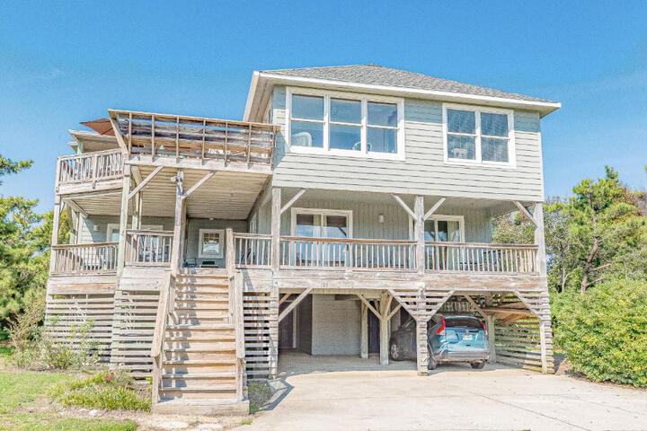 A Summer Place - Duck Sanderling, Ocean View, 50 Yards to Beach, Community Pool