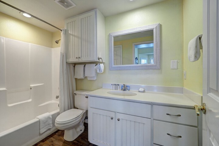 Seashell Village Resort near the beach with kitchens