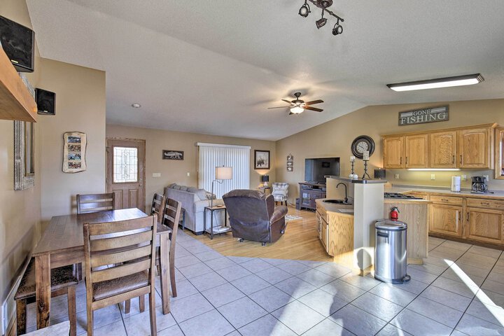 Secluded Lakehouse w / Private Dock + Serene Views!