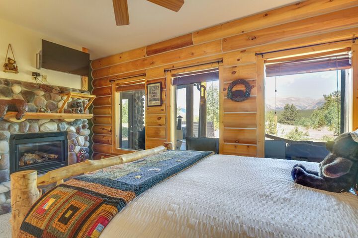 Alma Mountain Getaway w / Private Hot Tub & Views