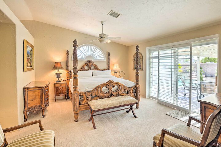 Indian Wells Oasis w / Pool: Walk to Tennis Garden!