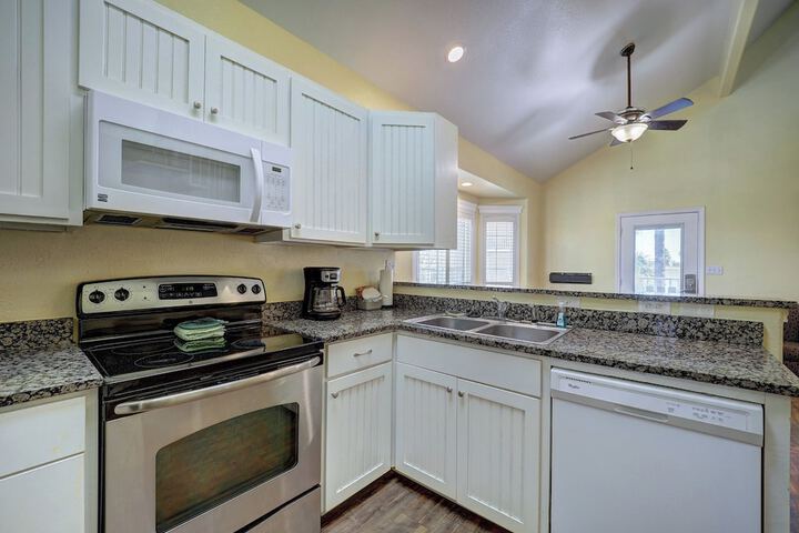 Seashell Village Resort near the beach with kitchens