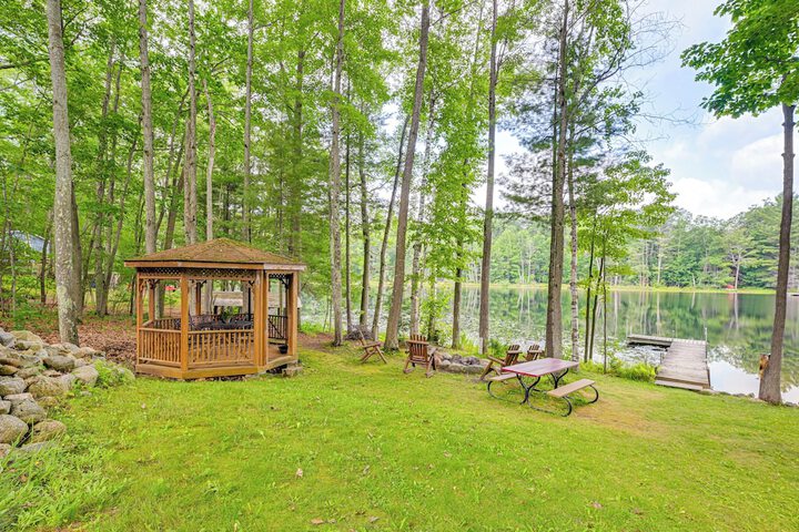 Lakefront Home w / Private Beach in Rhinelander!