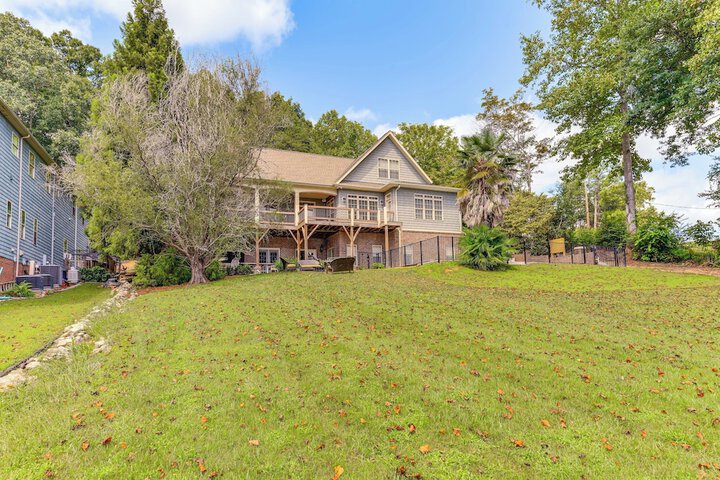 Waterfront Sherrills Ford Home w / Pool & Boat Dock