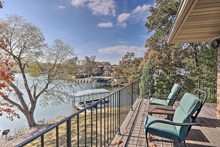 Hot Tub & Dock: Lakefront Home in Hot Springs