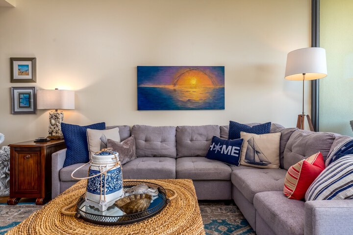 Calm Seas - Holiday Isle #119 - Tremendous Views a Beautiful Gulf Front Pool, A Heated Indoor Pool, Jacuzzi, Steam Room, & Gulf View Fitness Center. 2 Bedroom Condo by RedAwning