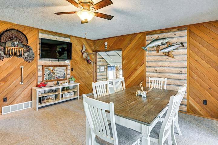 Cozy Cass City Retreat w / Spacious Deck!
