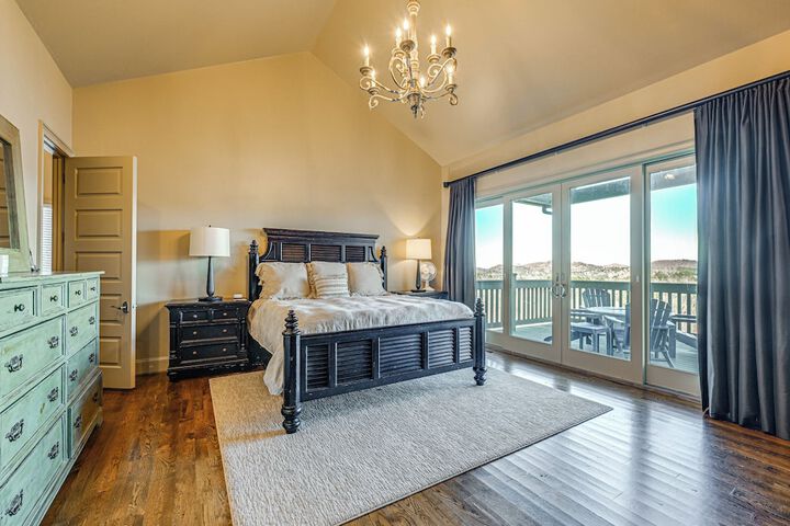 Water Views! Group-friendly Lake Glenville Home