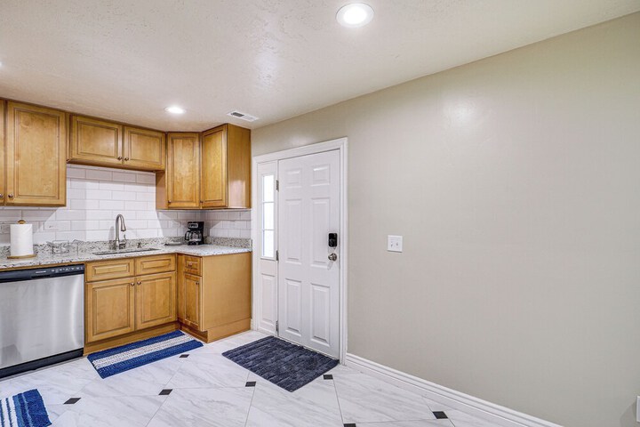 Home Theater & Patio: South Jordan Basement Unit