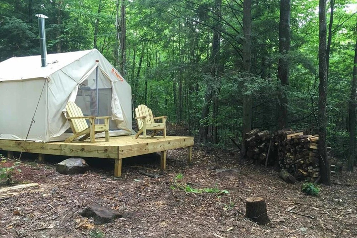Tentrr  hidden Hoosic Riverside Camp