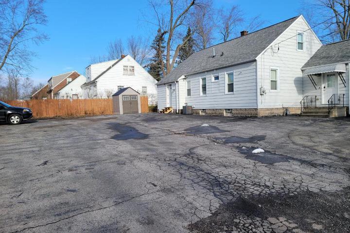 Big new house with huge parking
